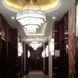 酒店工程灯具的规格尺寸及造型设计复杂性